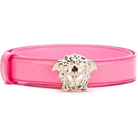 mens pink versace belt|Versace belt men medusa.